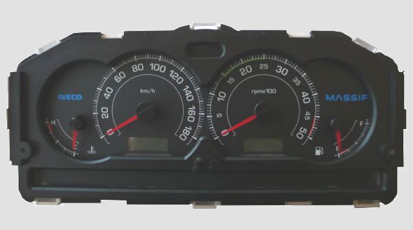 Iveco Massif. Dashboard for the IVECO four